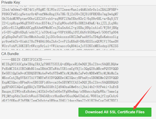 下载Let's Encrypt免费证书